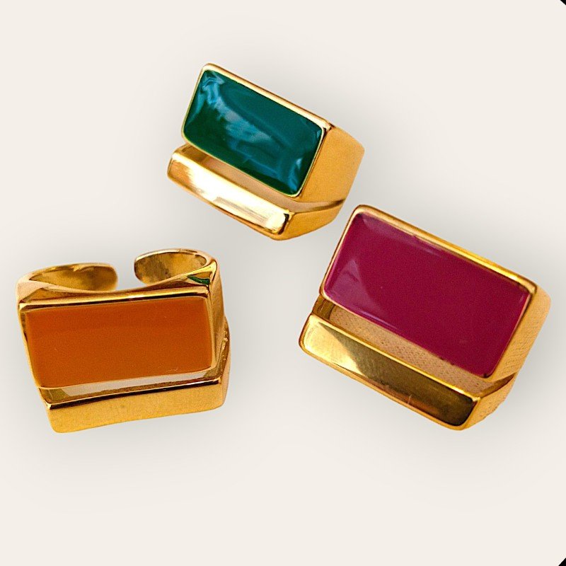 anillos dorados